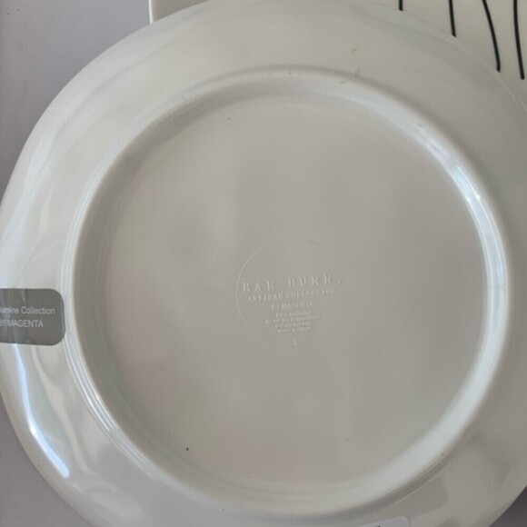 Rae Dunn Melamine Plates - Picture 2 of 3